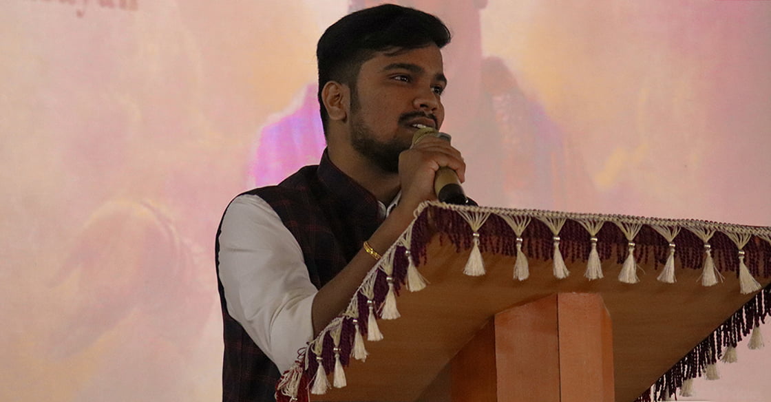 Young Scientist of the India Akshay Chaugale