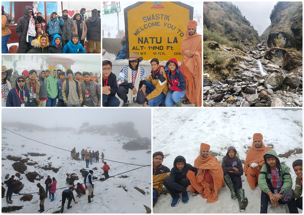 Gangtok Glimpses  Snowflakes & Sacred Peaks